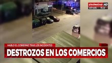 Vandalismo y destrozos en los comercios: ¿Qué dijo el Gobierno?