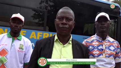 Région- Séguéla : Le bibliobus « Schtroumf » de la Fondation Children of Africa séjourne à Séguéla.