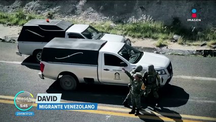 Autobús con migrantes choca en los límites de Puebla y Oaxaca; hay 16 muertos