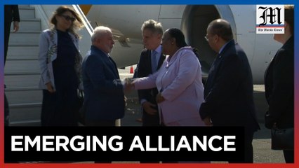Brazil's Lula lands in South Africa for BRICS summit