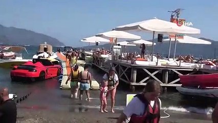 Intérêt intense pour les sports nautiques à Muğla Marmaris