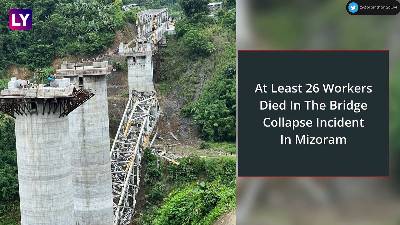 Mizoram: 26 Killed After Under-Construction Railway Bridge Caves In, High-Level Probe Panel Formed