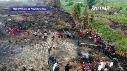 Panglima TNI Yudo Tinjau Lokasi Karhutla di Mempawah