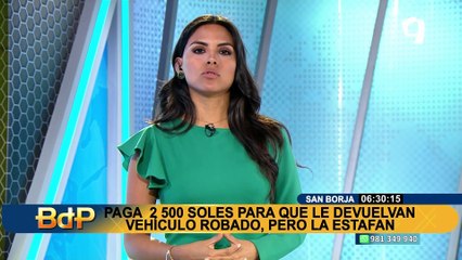 San Borja: adulta mayor termina endeudada tras pedir préstamo de S/ 2 500 para recuperar su auto