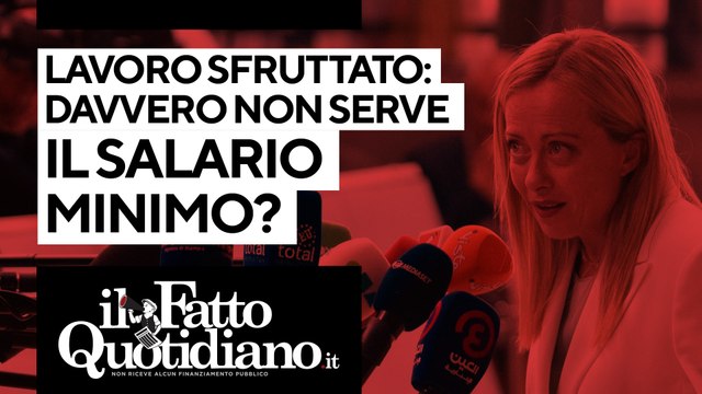 Le storie del lavoro sfruttato: davvero non serve il salario minimo? Segui la diretta con Simone Ceriotti, Charlotte Matteini e Leonardo Bison
