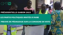 [#Reportage] Les partis politiques invités à faire preuve de pédagogie sur la consigne de vote