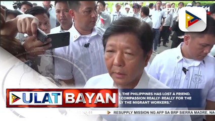 PBBM at iba't ibang ahensiya ng pamahalaan, nagpaabot ng mensahe at pakikiramay sa pagpanaw ni DMW Sec. Susan 'Toots' Ople