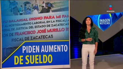 Trabajadores de la Fiscalía de Zacatecas exigen aumento salarial