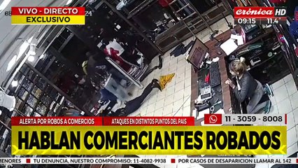 Ola de saqueos: hablan los comerciantes robados