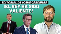 El Rey no ha elegido la carta de la cobardía. 27 de septiembre fecha clave