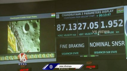 PM Modi Watching Chandrayaan 3 Landing Process _ V6 News (4)