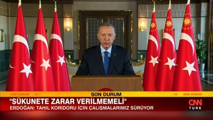 Cumhurbaşkanı Erdoğan'dan Kırım mesajı: Ukrayna'nın toprak bütünlüğünden yanayız