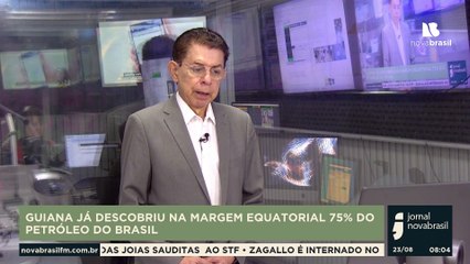 GUIANA JÁ DESCOBRIU NA MARGEM EQUATORIAL 75% DO PETRÓLEO DO BRASIL