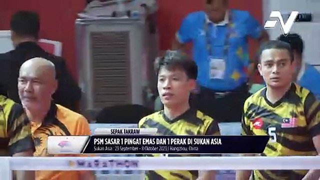 PSM tetapkan 1 emas dan 1 perak di Sukan Asia Hangzhou bagi skuad lelaki