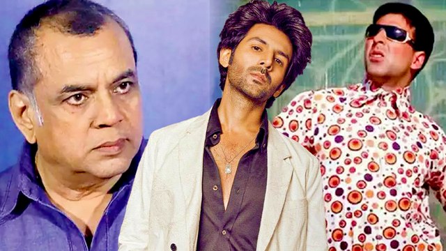 Paresh Rawal ने कहा Hera Pheri 3 में Kartik Aaryan का किरदार राजू के किरदार से काफी अलग था