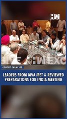 #Shorts | Leaders from MVA met & reviewed preparations for INDIA meeting | Sharad Pawar | Opposition