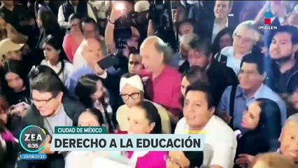 Claudia Sheinbaum se reúne con académicos y científicos en la CDMX