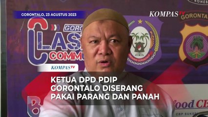 Ketua DPD PDI-P Gorontalo Diserang Parang dan Panah!