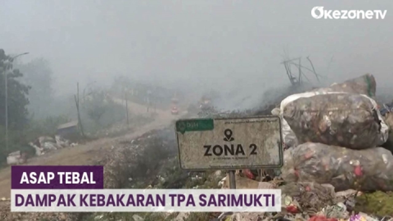 Dampak Kebakaran TPA Sarimukti Warga Mulai Terserang Penyakit ISPA