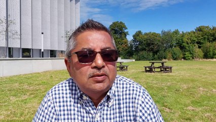 Lung cancer survivor Soumitra Bose on the ULEZ expansion in London.