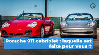 Porsche 911 cabriolet : laquelle choisir ?