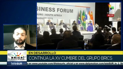 “Ahora es el momento del Brics para crear una nueva arquitectura internacional”