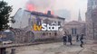 Βοιωτία: Καίγεται το μοναστήρι του Οσίου Λουκά