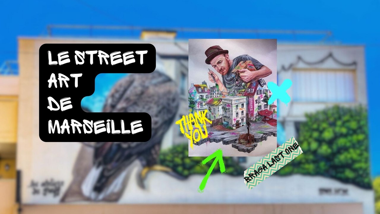 Le Street Art de Marseille : Braga Last One, ancien rebelle devenu habilleur des gares