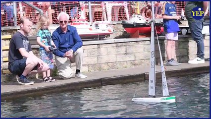 Watch an amazing variety of model boats at Rawdon Model Boat Club's open day