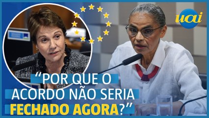 Acordo UE-Mercosul: Marina rebate ex-ministra de Bolsonaro