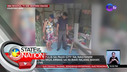Mahigit 30 pulis sa Passi City na nagtanim umano ng mga armas sa ni-raid nilang bahay, ni-relieve | SONA