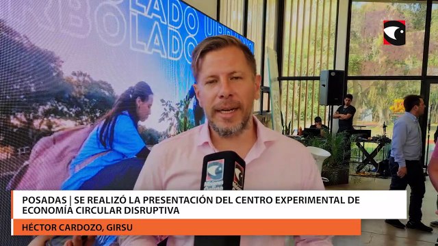 Posadas Se realizó la presentación del Centro Experimental de Economía Circular Disruptiva