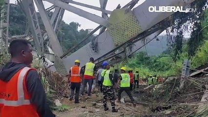 Ponte ferroviária em construção desaba e mata 18 na Índia