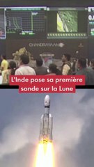 L'Inde pose sa première sonde sur la Lune