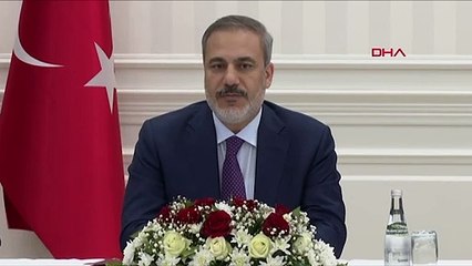 Un coin ottoman a été présenté au ministre des Affaires étrangères, Hakan Fidan.