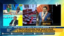 Jorge del Castillo: “Alejandro Soto debería dar un paso al costado, si su presencia implica alteración del orden”