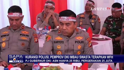 ASN Saja Tak Cukup, Pj Guberkur DKI Imbau Swasta Juga Terapkan WFH!