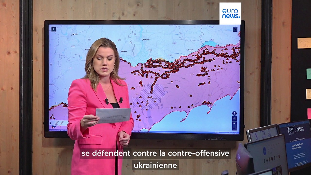 Ukraine : les secondes lignes de défense russes pourraient être "plus faibles"