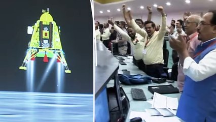 Chandrayaan-3 : l’Inde réussit à poser sa sonde sur la lune