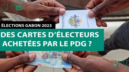 [#Reportage]  Élections Gabon 2023 : des cartes d’électeurs achetées par le PDG ?