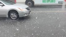 Aggressively heavy hail storm turns the tide of weather in Ottawa, Canada