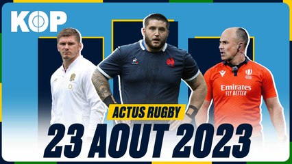 Les Actus Rugby du 23 août 2023 