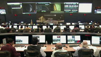 India logra en primicia aterrizar una nave en el polo sur de la Luna