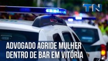 Advogado agride mulher dentro de bar em Vitória