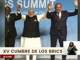Sudáfrica | Líderes de estado presentes en la foto oficial de la XV Cumbre de los BRICS