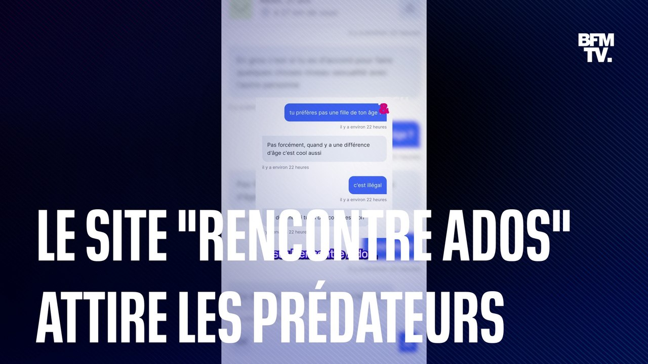 Rencontres Ados, le site de rencontres pour jeunes utilisé par des prédateurs sexuels