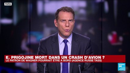 Evguéni Prigojine mort dans un crash d'avion ?