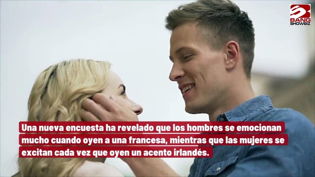 Las francesas y los irlandeses tienen los acentos más sexis
