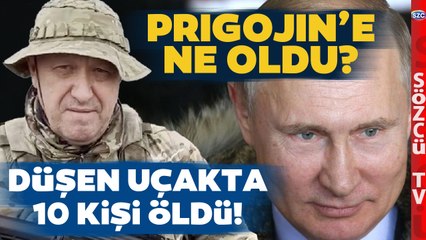 Wagner Lideri Prigojin Öldü mü? TASS Düşen Uçakta 10 Kişinin Öldüğünü Duyurdu
