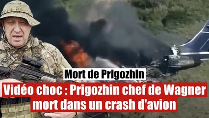 Vidéo choc : Prigozhin, le chef de Wagner, périt dans un crash d'avion